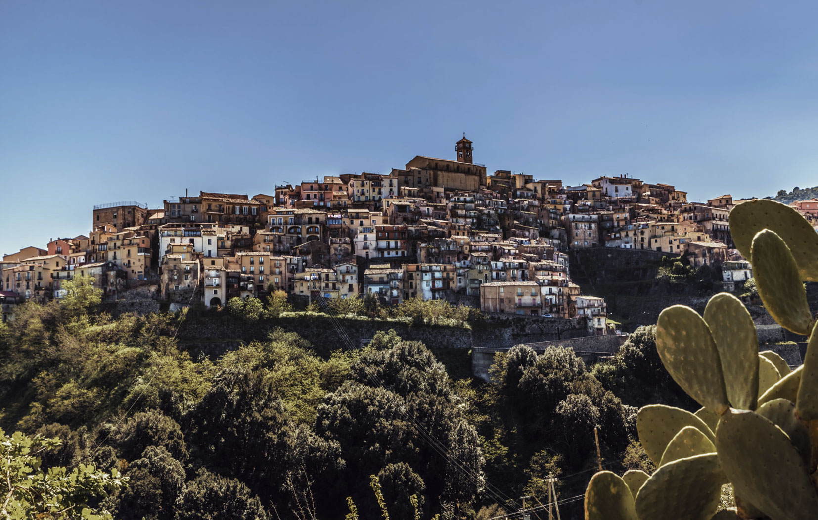 Villaggi Badolato Vista della città di Badolato